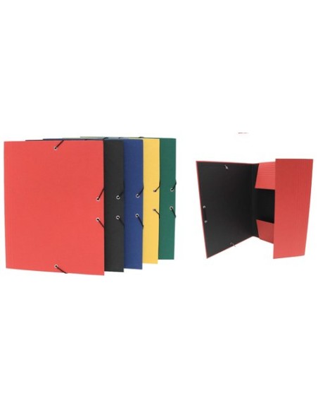 CARPETA SOLAPAS MARIOLA GELTEX Fº VERDE - Pack de 8 unidades